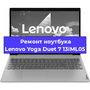 Замена материнской платы на ноутбуке Lenovo Yoga Duet 7 13IML05 в Москве
